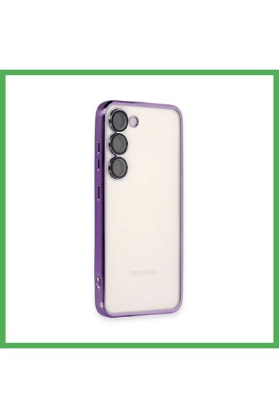 Nur store Çanta Samsung Galaxy S23 Plus Compatible Silicone Case with Lens - ...
