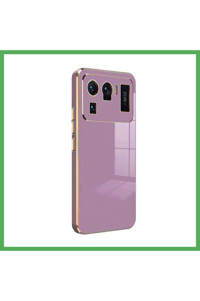 Nur store Çanta Mi 11 Ultra Compatible Case Volet Silicone - Purple Bezoss