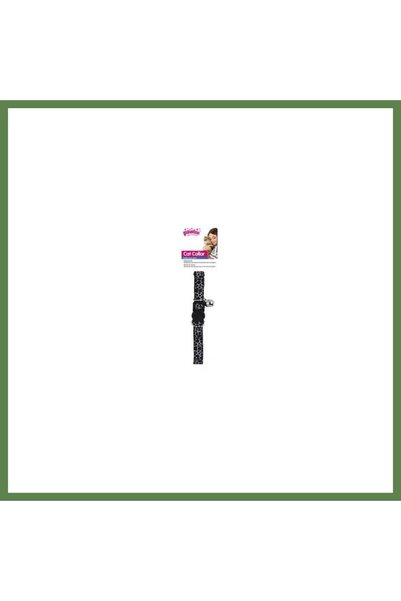 Pawise طوق قطط أسود 20-30 سم HB006