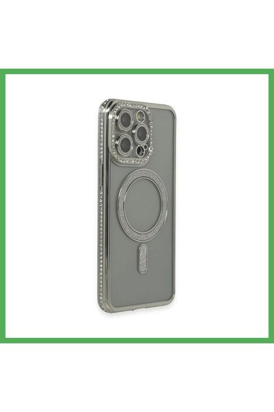 Nur store Çanta iPhone 15 Pro Compatible Case Joke Simli Magneticsafe Case - ...