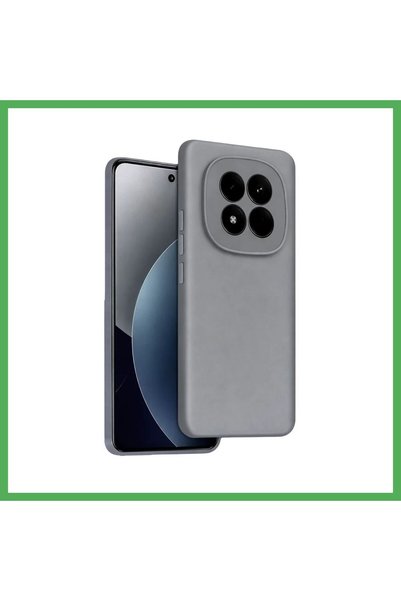 Nur store Çanta Redmi Note 15 4g Compatible First Silicone Case - Gray Bezoss