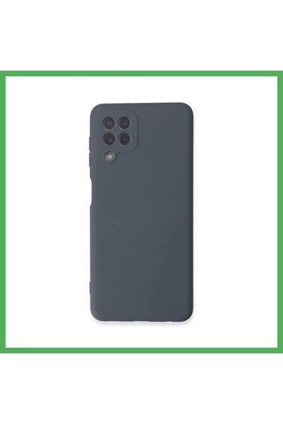 Nur store Çanta Samsung Galaxy A22 Compatible Case Nano Velvet Silicone - Gra...