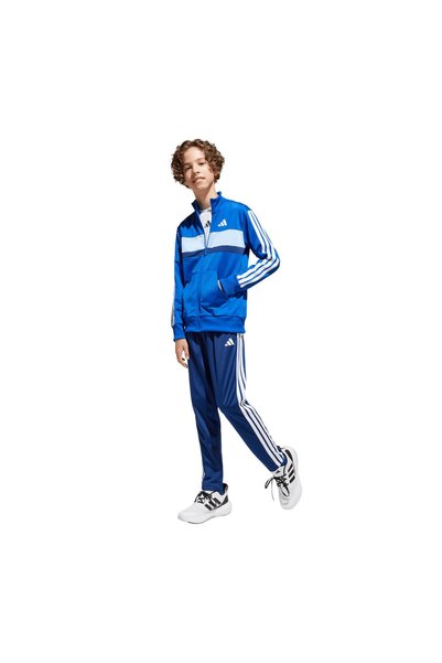 adidas JC7518-C J 3S Tıberıo Ts Çocuk Eşofman Takımı Mavi
