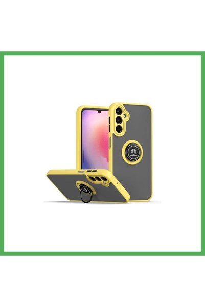 Nur store Çanta غطاء سيليكون متوافق مع هاتف سامسونج جالاكسي A05S مع حلقة مونت...