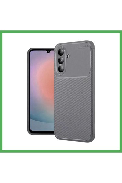Nur store Çanta Samsung Galaxy S26 Compatible Auto Focus Carbon Cover - Gray ...
