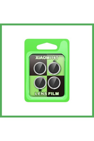 Nur store Çanta Mi 14t Compatible Raze Metal Camera Lens - Silver Bezoss
