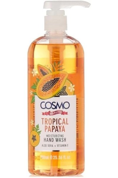 CD Cosmo Designs غسول اليدين المرطب بالبابايا الاستوائية مع الألوفيرا والفيتا...
