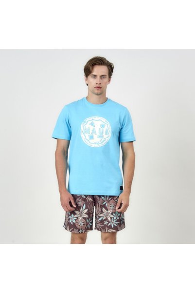 Maui & Sons Maui Ανδρικό T-Shirt Μπλουζάκι Tribal Cookie