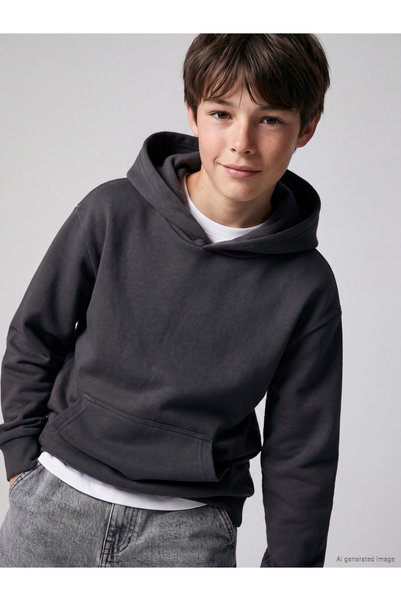 LC Waikiki Esvab • Modern & Distinctive Hooded Boys' Thick Sweatshirt