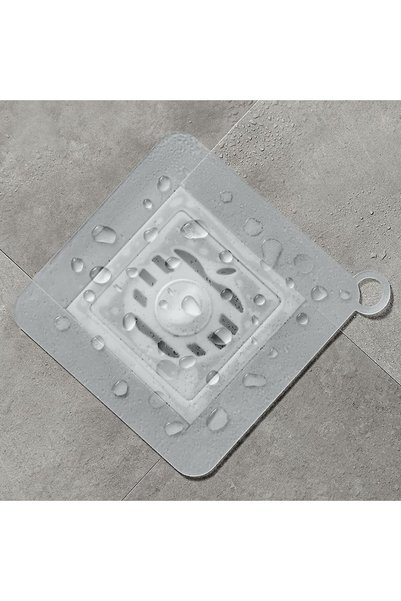 Generic 2 Packs 7.8inch Shower Drain Cover Silicone Floor Drain Anti-Odor Mat...