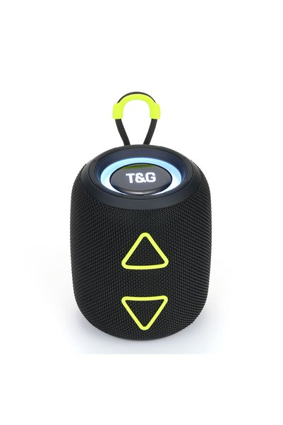 Bluejw مكبر صوت لاسلكي TG655 RGB LED BT بتصميم قماشي، مكبرات صوت محمولة مع با...