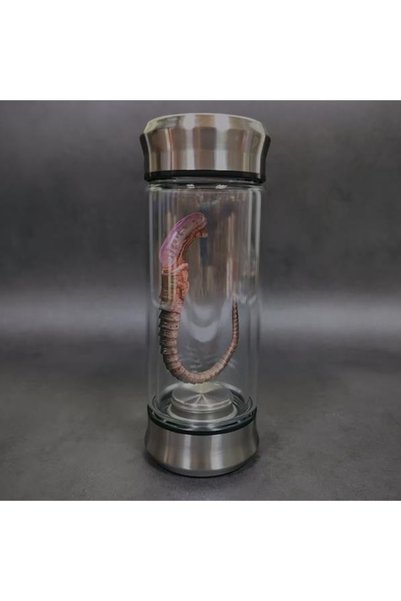 Choice B Alien Glow Jar نموذج زجاجي لعينة زينومورف وفاسهوجر وجنين، نسخة طبق ا...