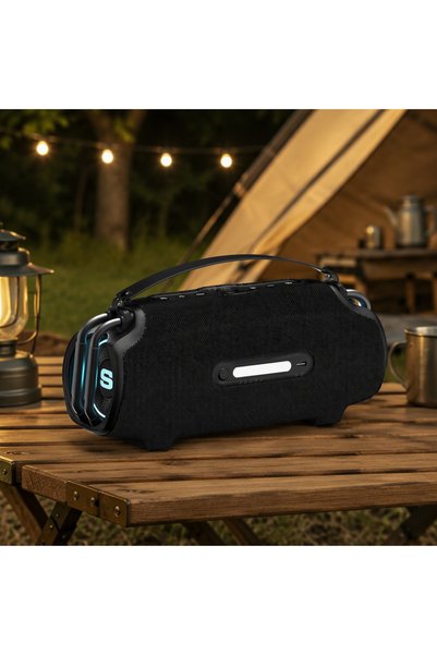 Bluejw Portable Handle Carry Design RMS 30W for Outdoor Speakers Type-C Fast ...