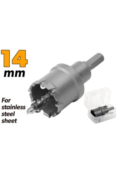 TOLSEN TCT Hole Saw 3-Ply Cutters for Hardened Steel 14mm (0.55")