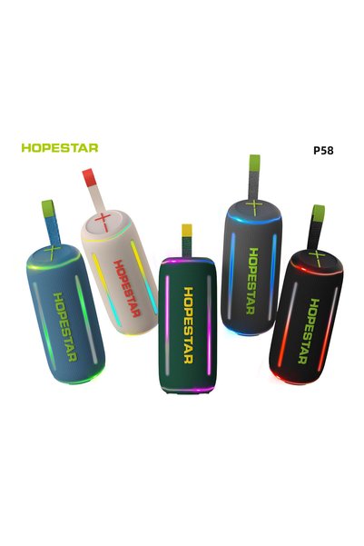Bluejw مكبر صوت لاسلكي Hopestar P58 بقوة 40 واط، محمول ومقاوم للماء بمعيار IP...