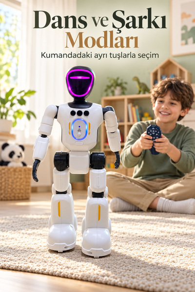 Clevora Uzaktan Kumandalı Robot Oyuncak