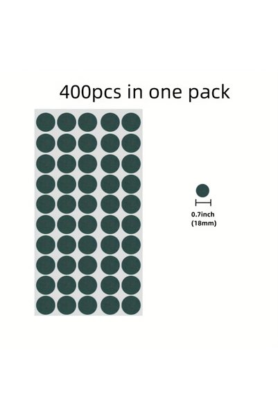 Choice Solid 400 Pieces of Self-Adhesive Solid/Hollow 18650 Battery Insulatio...