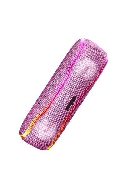 Bluejw مكبر صوت RGB بقوة 25 واط مع إضاءة وامضة، مقاوم للماء بدرجة IPX7، محمول...
