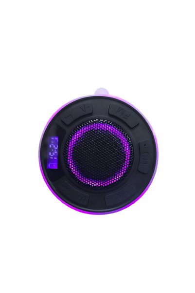 Bluejw [متوفر مباشرة من المصنع] مكبر صوت 5.3 بقوة 5 واط مع ساعة منبه ومؤقت، م...