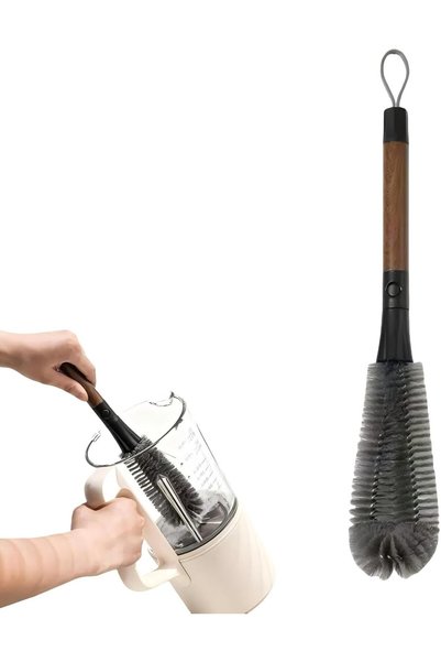 Generic 2 in 1 Cleaning Brush, Detachable Dual-Head Brush for Baby Bottles Bl...