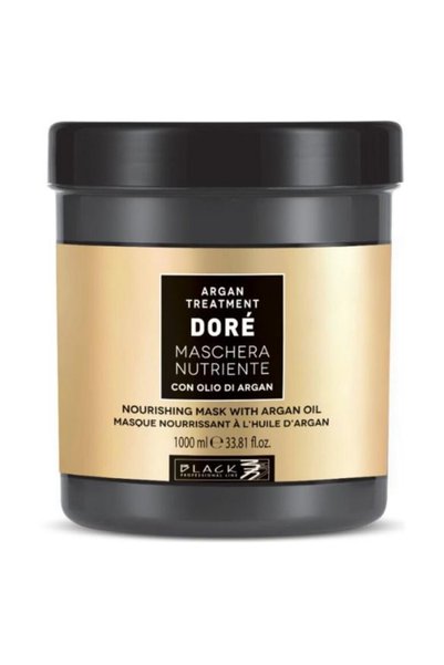 BLACK PROFESSIONAL LINE Θρεπτική Μάσκα με Έλαιο Αργκάν - Μάσκα Θεραπείας Dore...