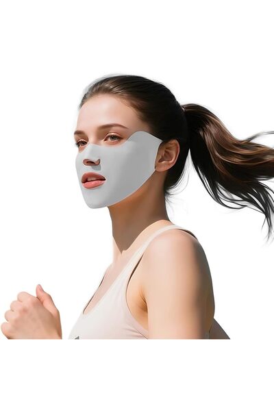 Generic قطعتان من قناع الوجه للحماية من الشمس بعامل حماية 50+ للنساء، خفيف ال...