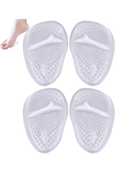 Generic زوجان من وسادات ميتاتارسال، وسادات جل لراحة القدم مضادة للانزلاق، وسا...