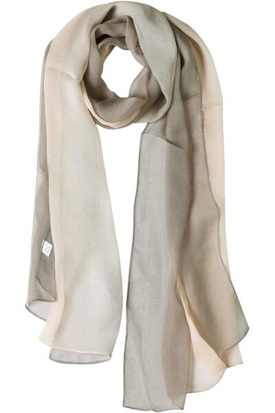 Generic Long Chiffon Light Wedding Scarf Silky Gradient Color Party Shawl Spr...