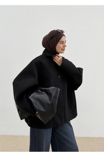MODA AKSA KRT SİYAH KAŞE KABAN