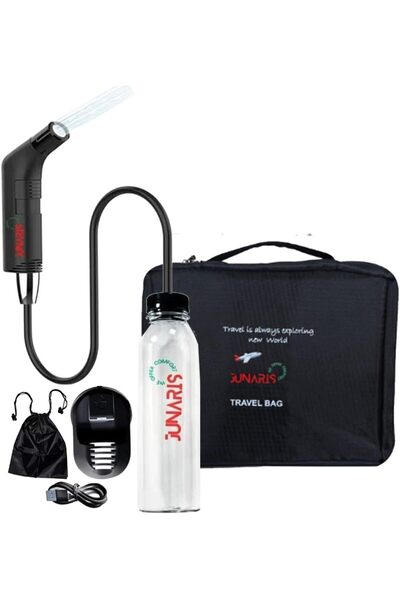 Junaris Portable Bidet Travel Shattaf Handheld Personal Bidet Spryer, Electri...