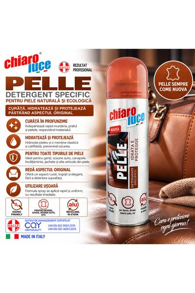 chiaro luce Detergent pentru piele Pelle – Curăță, hidratează și protejează 2...