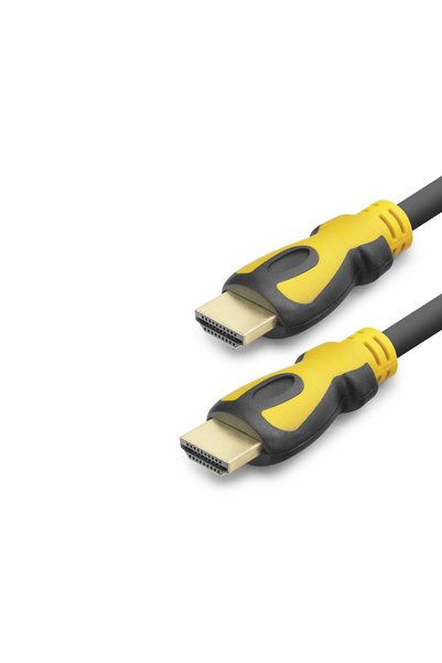 Nemere Kablo - Hdmi 14+1 Od 7.0 Mm 12.9 M Siyah Sarı XY6005