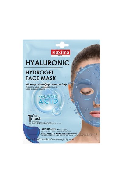 Maxima Mască Gel de Față cu Acid Hialuronic – Hidratare, Volum și Îngrijire A...