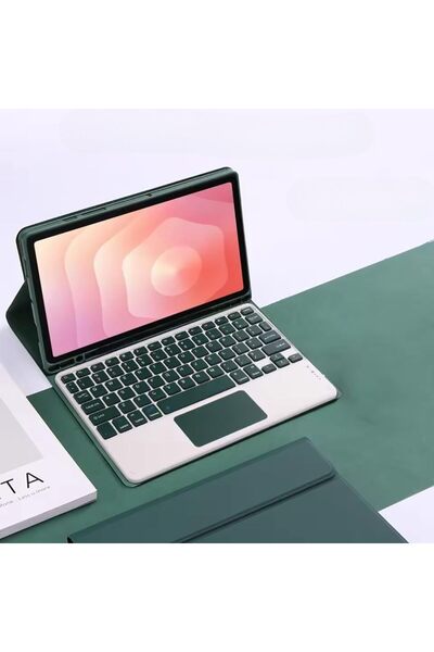 Generic لوحة مفاتيح تعمل باللمس باللغتين العربية والإنجليزية متوافقة مع جهاز ...
