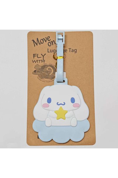 Miniso Cinnamoroll Silicone Luggage Tag Hello Kitty Luggage Tag For Suitcases...