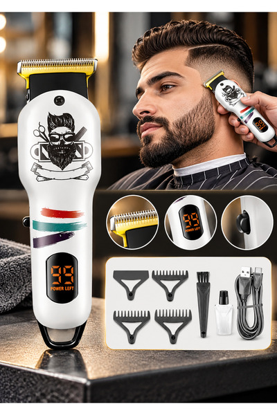 Primo Plus طقم ماكينة حلاقة احترافية V-971