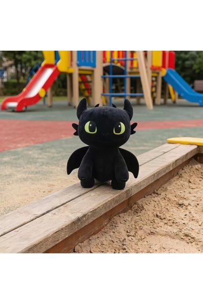 Choice Other black-11.9inch Dragon Toothless Light Fury Plush Toy Cute Night ...