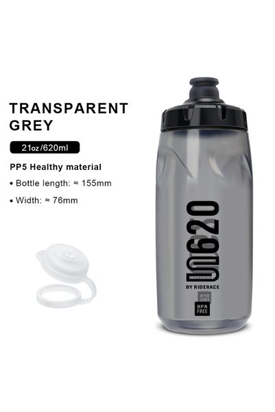 Choice Grey RIDERACE Bicycle Kettle Portable Bike Cup Cycling Water Bottle 62...
