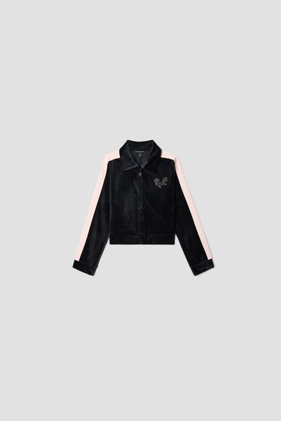 Guess Girl's Black Tracksuit Top