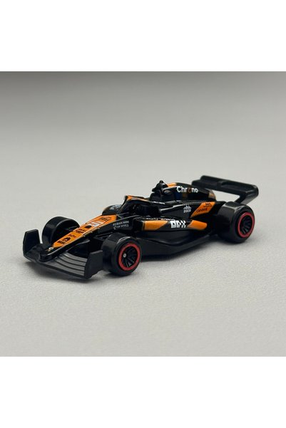 Choice F1 Car 1/64 Diecast Alloy Black Orange Racing Car Formula Style Single...