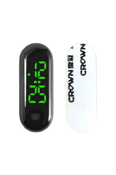 Choice B Luminous Motorcycle Car Clock Auto Internal Stick-On Mini Sport Wate...