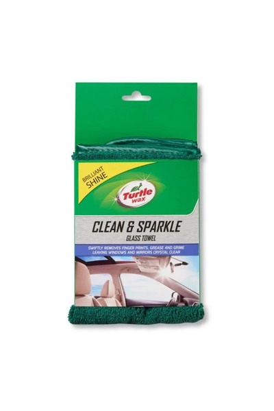 Turtle Wax Laveta microfibra pentru suprafate din sticla Clean & Sparkle 39x3...