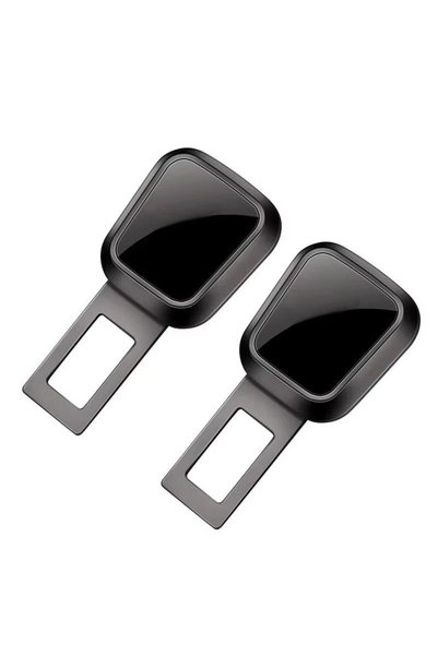 Choice 2PCS Grey 1/2PCS Car Seat Belt Clip Extender Safety Buckle for Tesla P...