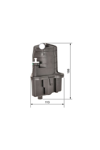Bosch Fuel filter 0 450 907 015