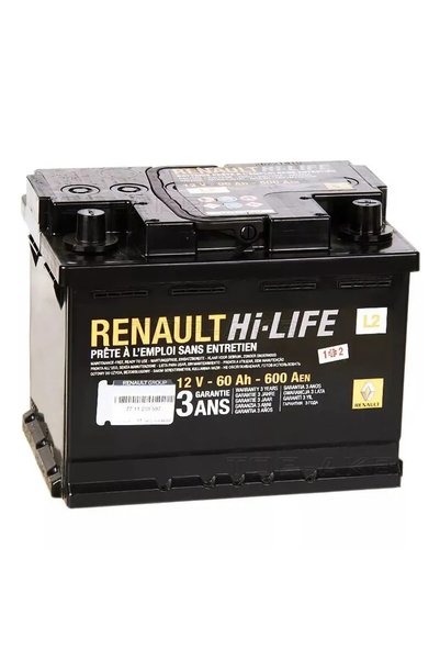 Renault Μπαταρία 60 Ah - 600A 7711947964