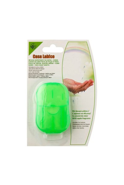 Casa Labico Foi de Săpun cu Aromă de Măr, 50 buc – Format Practic pentru Mâin...