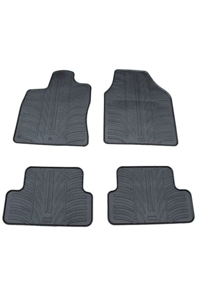 Gledring Λαστιχένια πατάκια Nissan Qashqai 2007-, 4 τεμ. GL0290