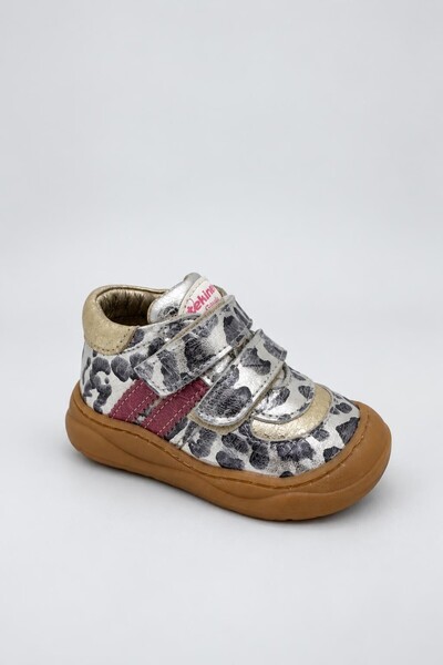 Tekiner Genuine Leather Girls' First Step Sneakers Multi-Colored