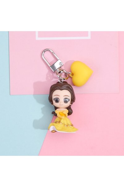 Choice one Girls Love Pendant Sweet Girl Style Keychain with Small Gifts