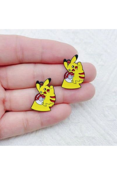 Choice 2 10pcs alloy drip oil cartoon pendant, DIY jewelry making earrings, k...